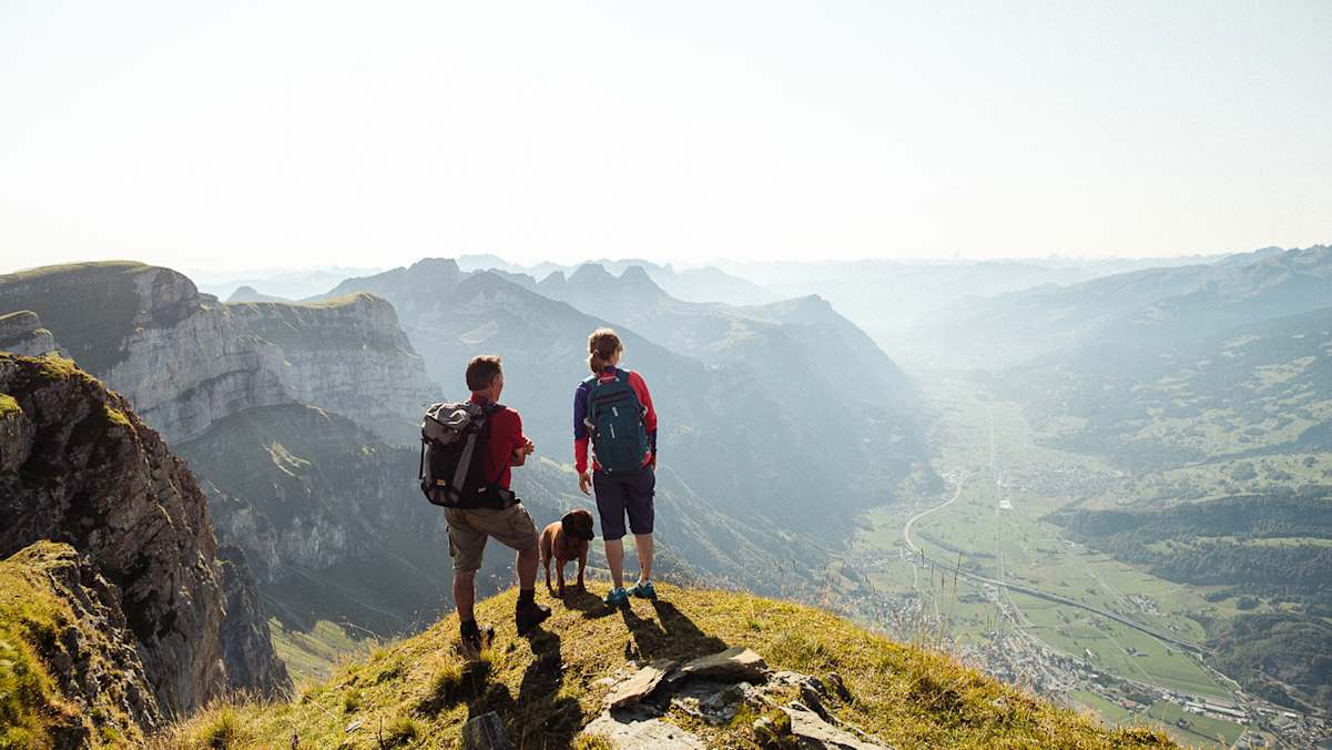 Blick vom Churfirsten – eine schöne Wanderung für Hund und Mensch