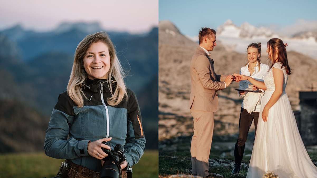 Marlene Brandl, Fotografin und passionierte Bergsportlerin, und Julia von Freie Trauung am Berg haben sich diesem Thema verschrieben und sorgen gemeinsam für eine zauberhafte und unvergessliche Atmosphäre.