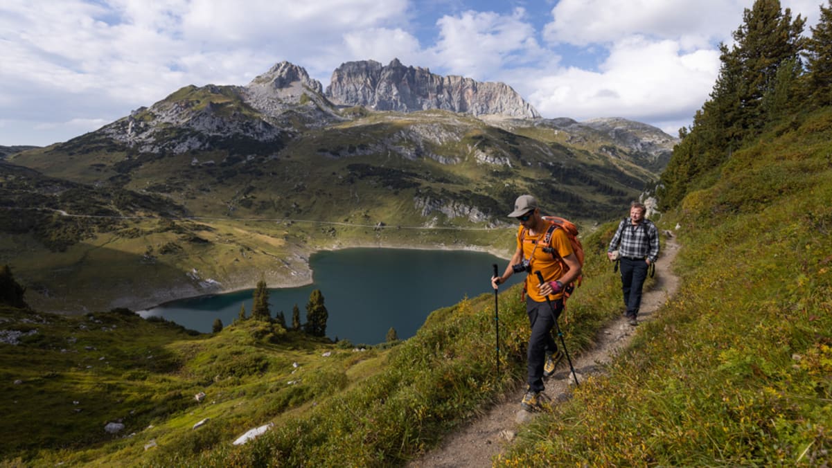 Bergwelten Formarinsee Vorarlberg Bus Bahn Wanderung