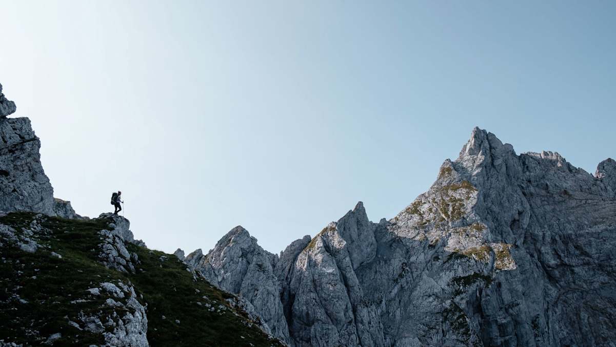Grimming-Überschreitung in der Steiermark über den Südostgrat