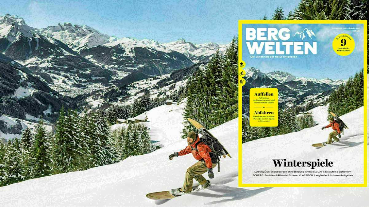 Bergwelten Magazin, AT-Ausgabe (Dezember 2021/ Jänner 2022)