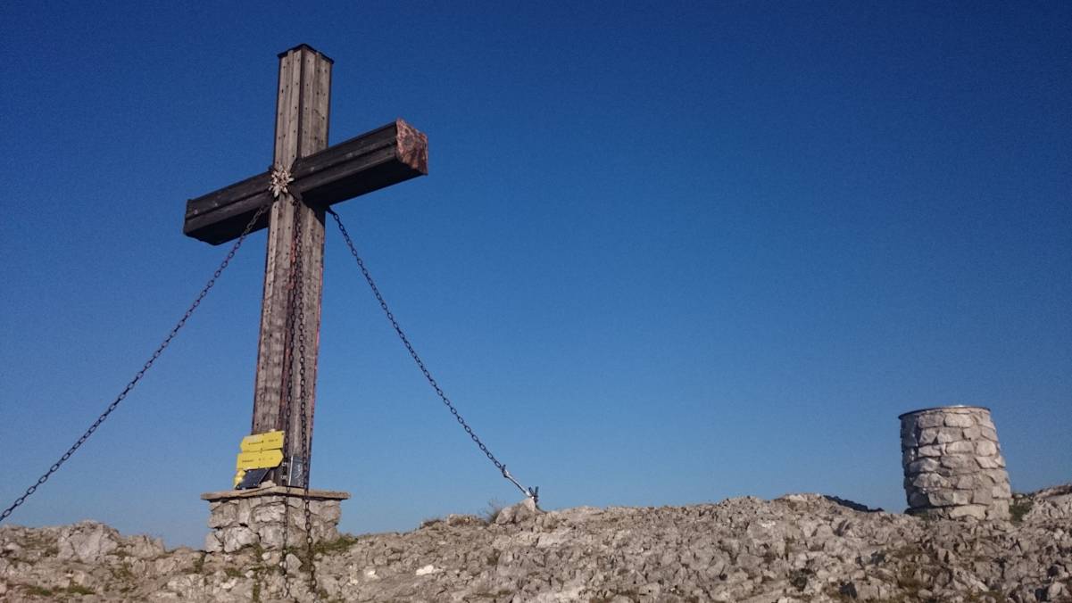 Gipfelkreuz auf der Hohen Veitsch