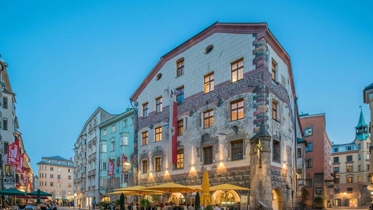 Hotel Goldener Adler mitten in der Altstadt von Innsbruck