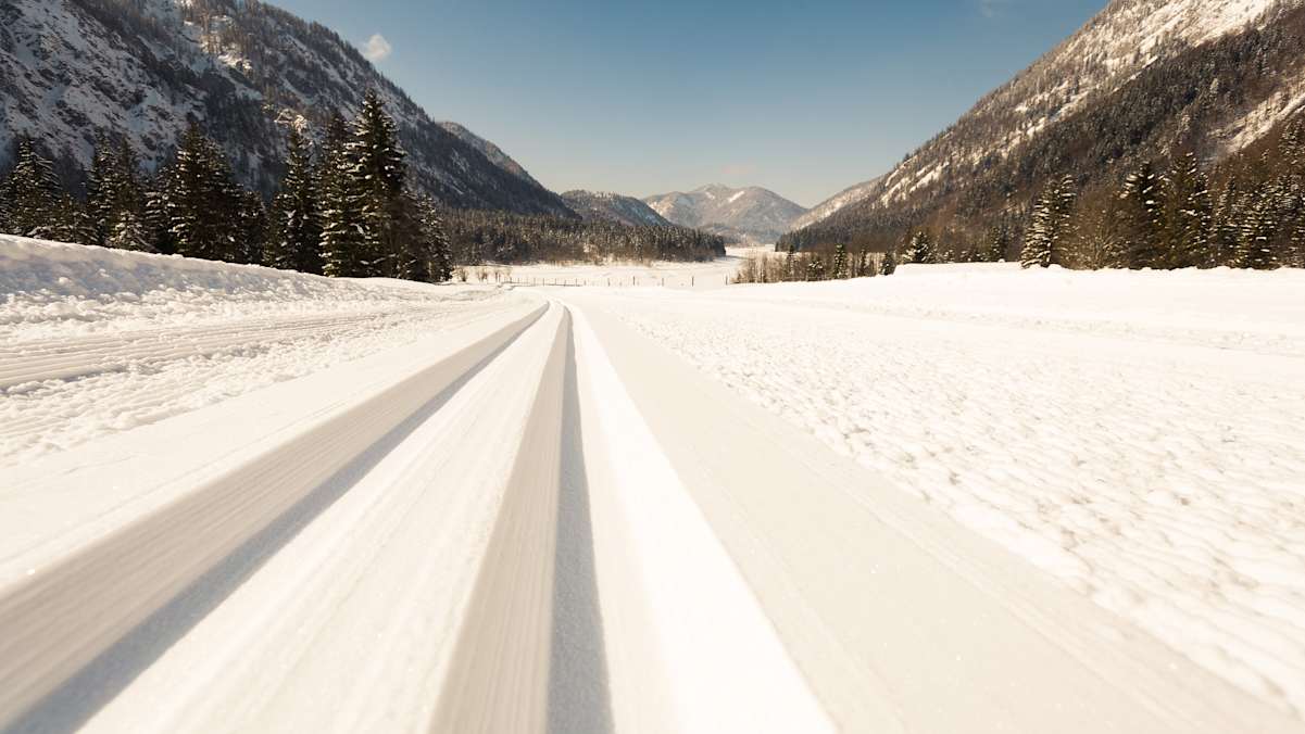 Der Loipenbericht gibt wichtige Infos zu gespurten Loipen und aktuellen Schneehöhen.