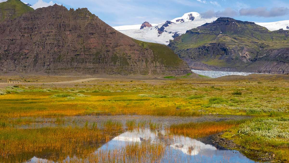 Hvannadalshnúkur in Island