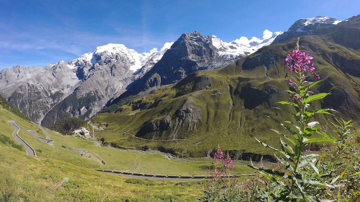 Stilfser Joch in Italien