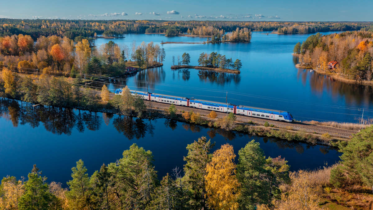Per Zug durch Südschweden