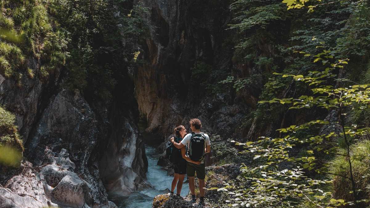 Ein Naturjuwel: Die Kaiserklamm bei Brandenberg.