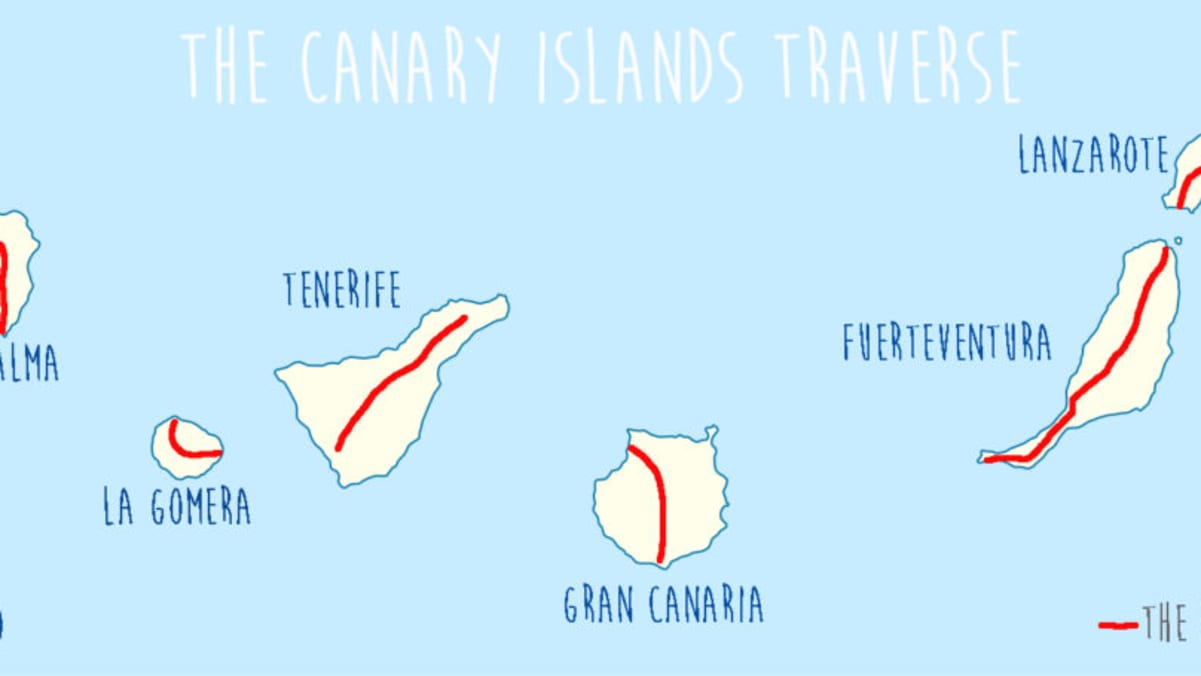 Weitwandern entlang des GR-131 auf den Kanarischen Inseln