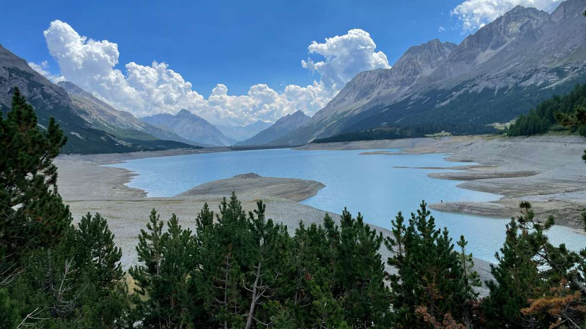 Lago di Cancano oberhalb von Bormio