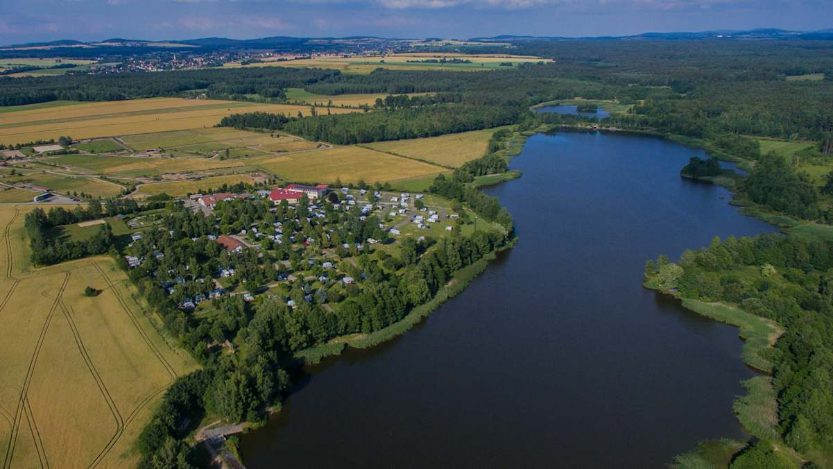 Camping- & Freizeitpark LuxOase von oben