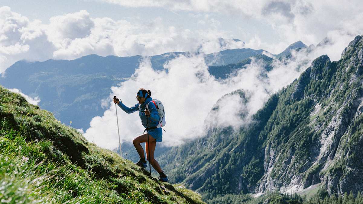 Die Pedroc Kollektion von Salewa im Einsatz im alpinen Gelände.