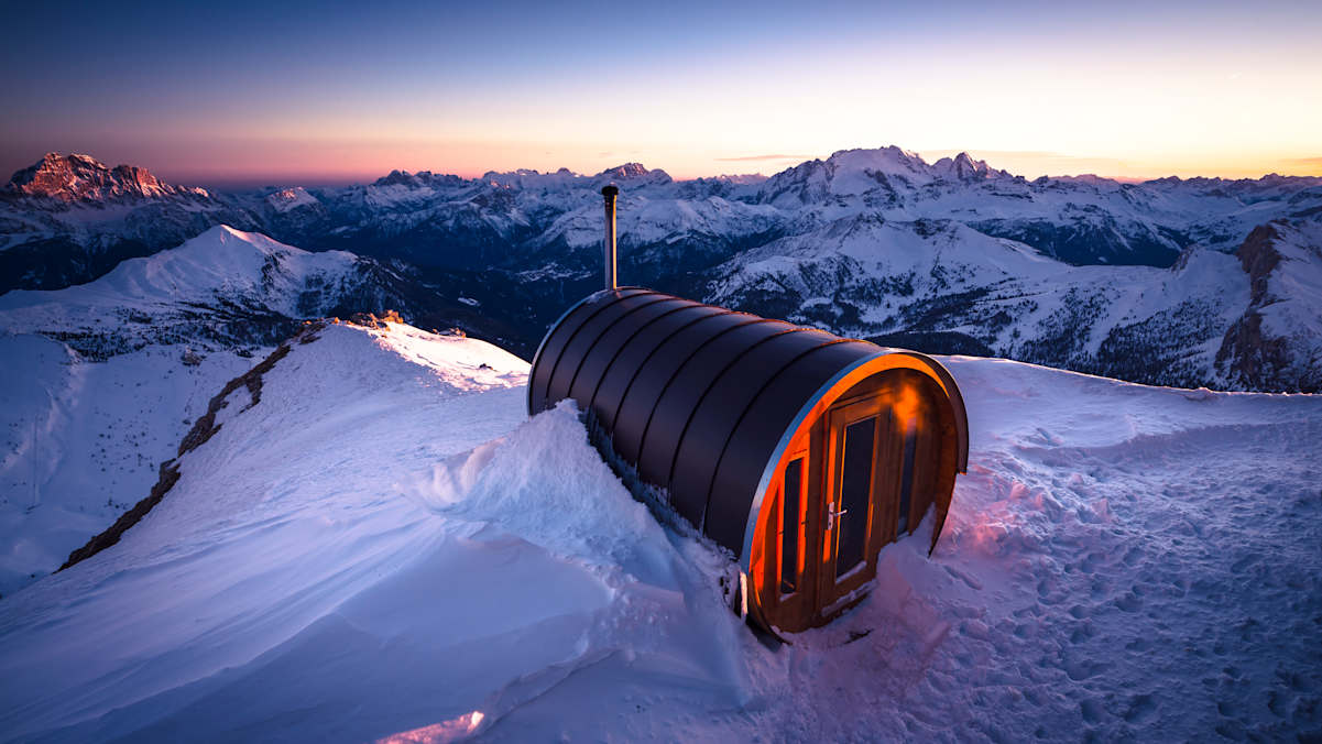 Sauna Rifugio Lagazuoi