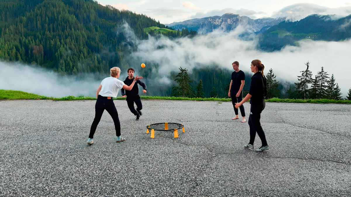Neues Trendspiel: Spikeball