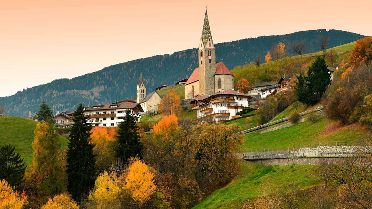 Villanders im Herbst