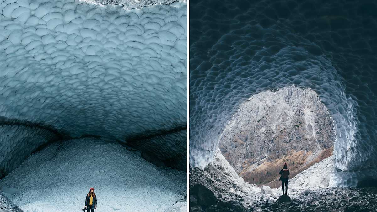Beeindruckend von vorne bis hinten: Die Eiskapelle bei Berchtesgaden