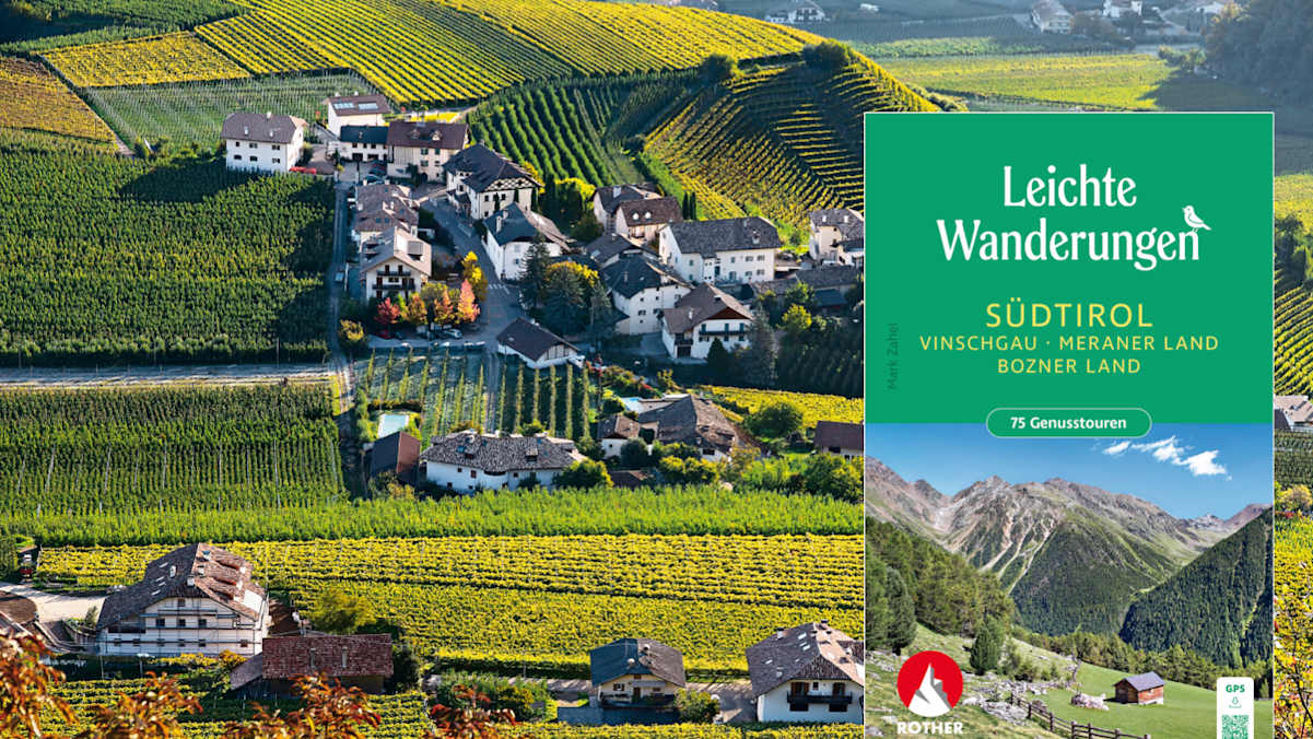 Wein- und Obsthänge bei Eppan.