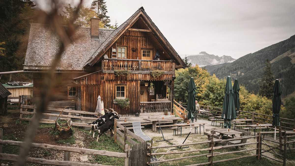 Letzte Einkehr auf der Hüttenrunde – die Ardning Alm