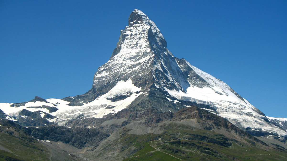 Matterhon: Blick auf Ost- und Nordwand