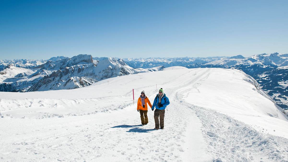 Panoramarundweg Rosenboden in der Schweiz