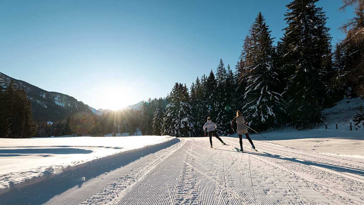 Streckenloipe von Parpan nach Lantsch