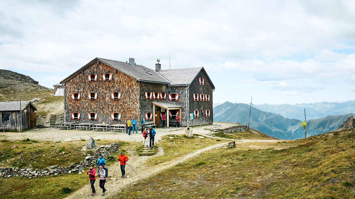 Die Glorer Hütte liegt am Berger Törl und ist vom Ködnitztal in zwei Stunden erreichbar.