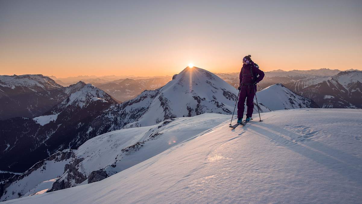 Rappensitze, Achensee, Skitour