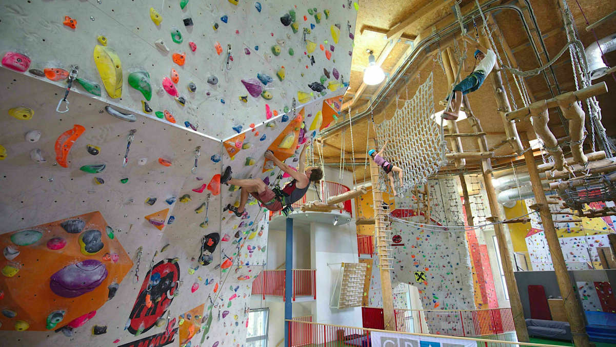 Auch der Innenbereich des City Adventure Center begeistert.