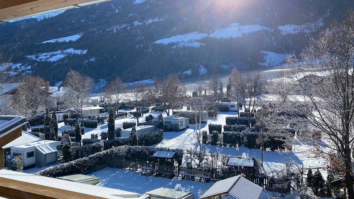 Bergwelten Campingplatz Sägemühle Südtirol Winter