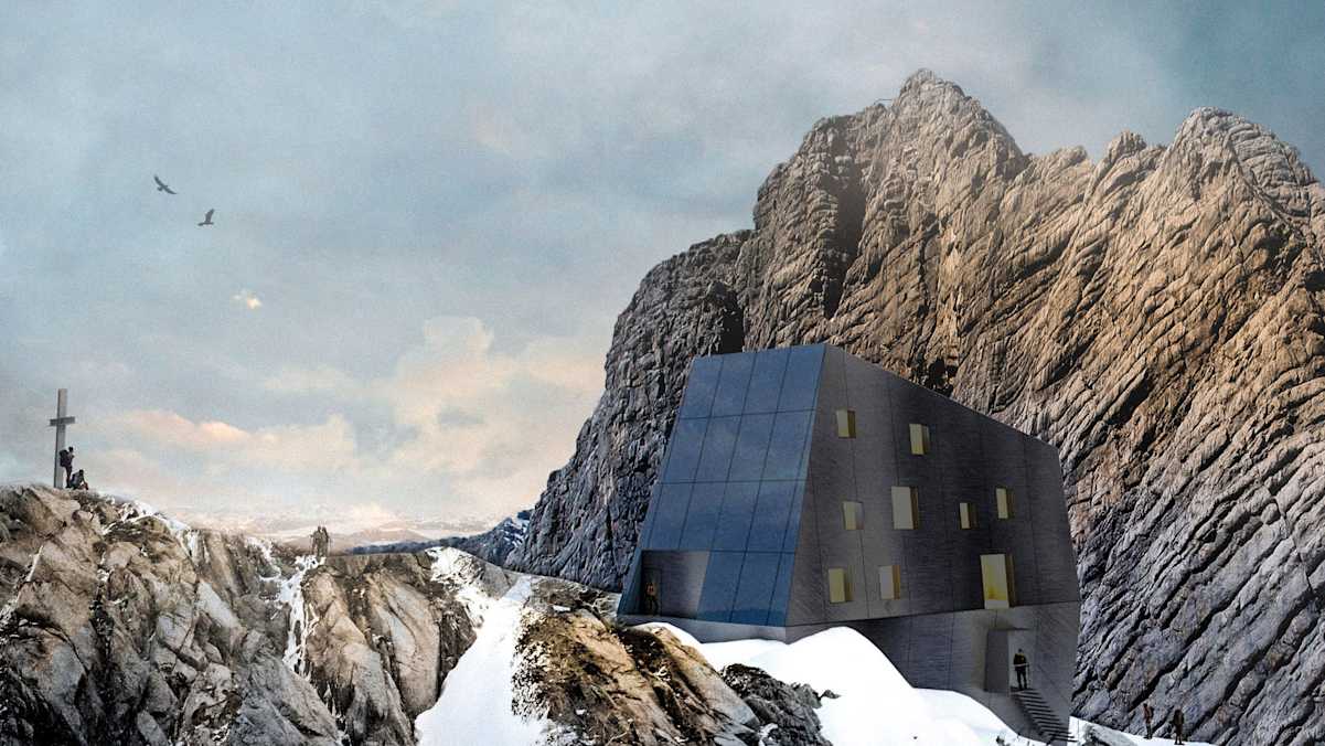 Entwurf: Neubau der Seethalerhütte in Oberösterreich