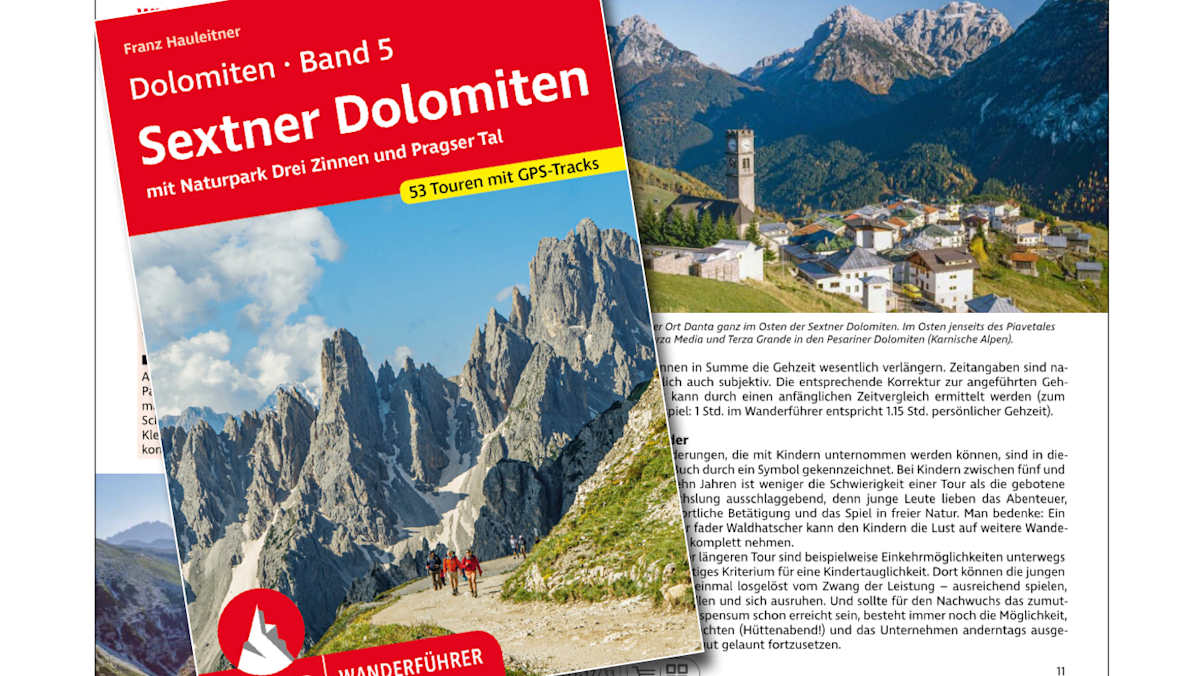 „Dolomiten Band 5 Sextner Dolomiten – mit Naturpark Drei Zinnen und Pragser Tal“ von Franz Hauleitne
