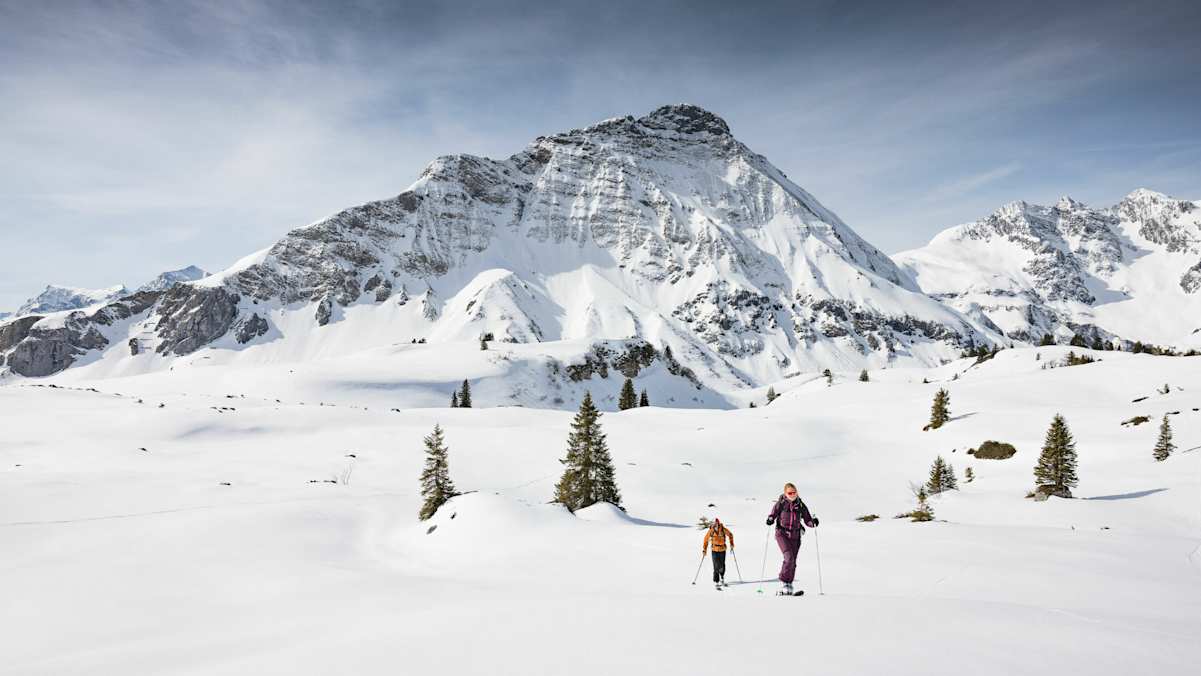Bei Skitouren sollte man auf Wildtiere Rücksicht nehmen