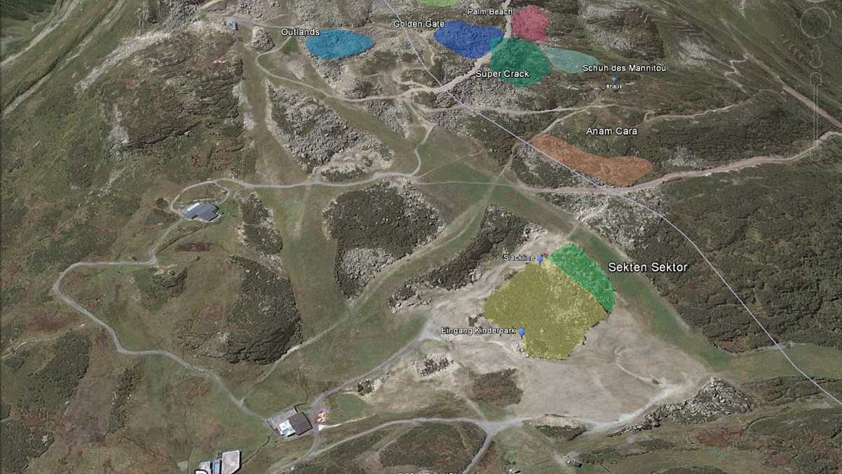 Bouldern Silvapark Paznaun Galtür Bergwelten