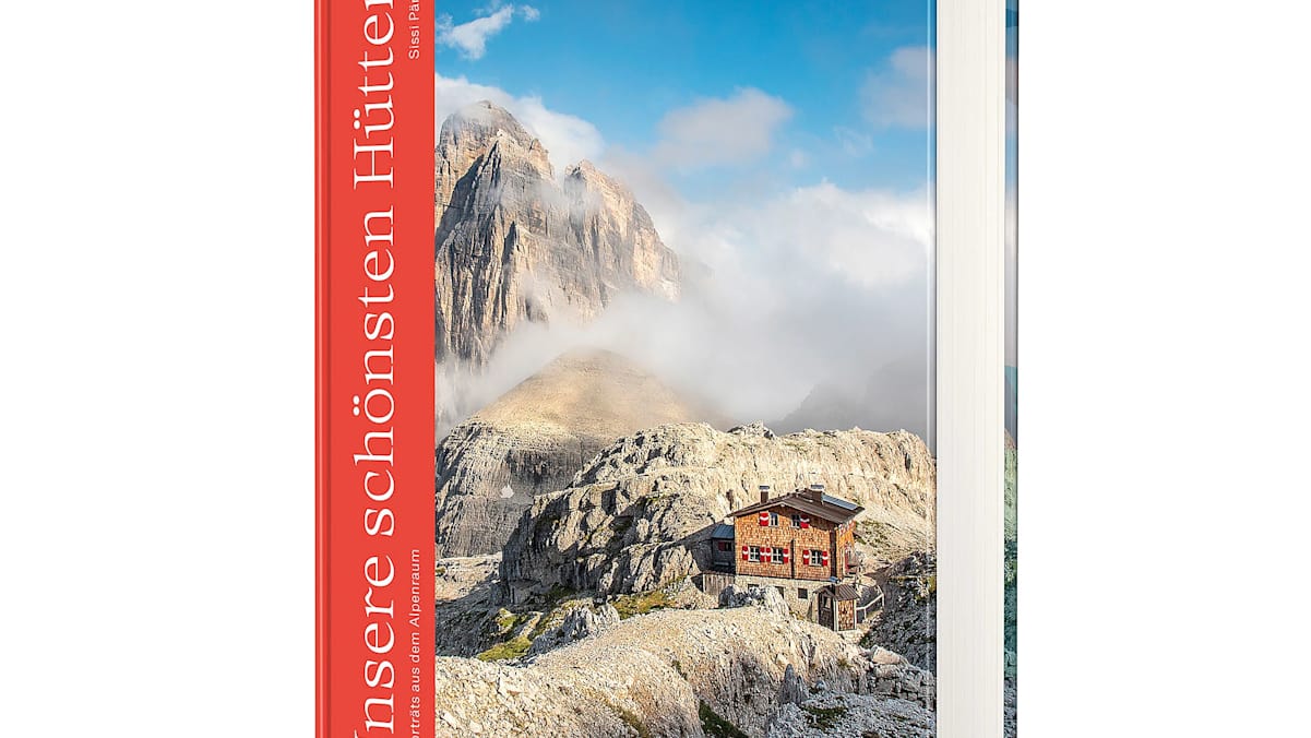 Das Bergwelten-Buch „Unsere schönsten Hütten“, erschienen im Benevento Verlag