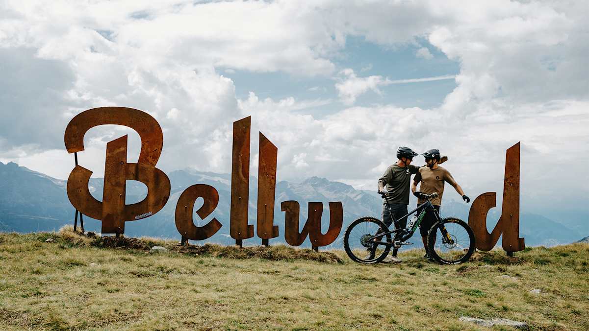 Das Wahrzeichen von Bellwald eignet sich für Erinnerungsfotos wie kein anderes.