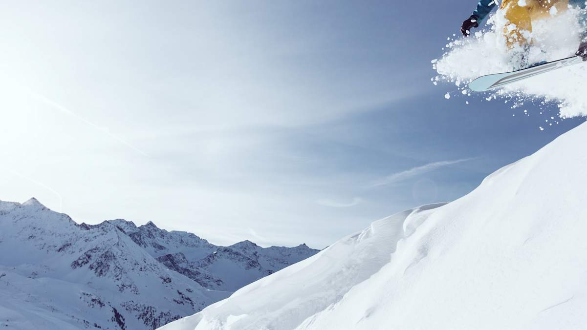 Freerider im Tiroler Kühtai