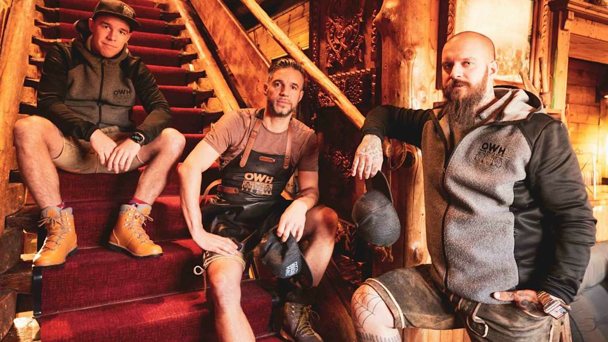 Sie haben noch viel vor: Fischi, Patrick und Mani 