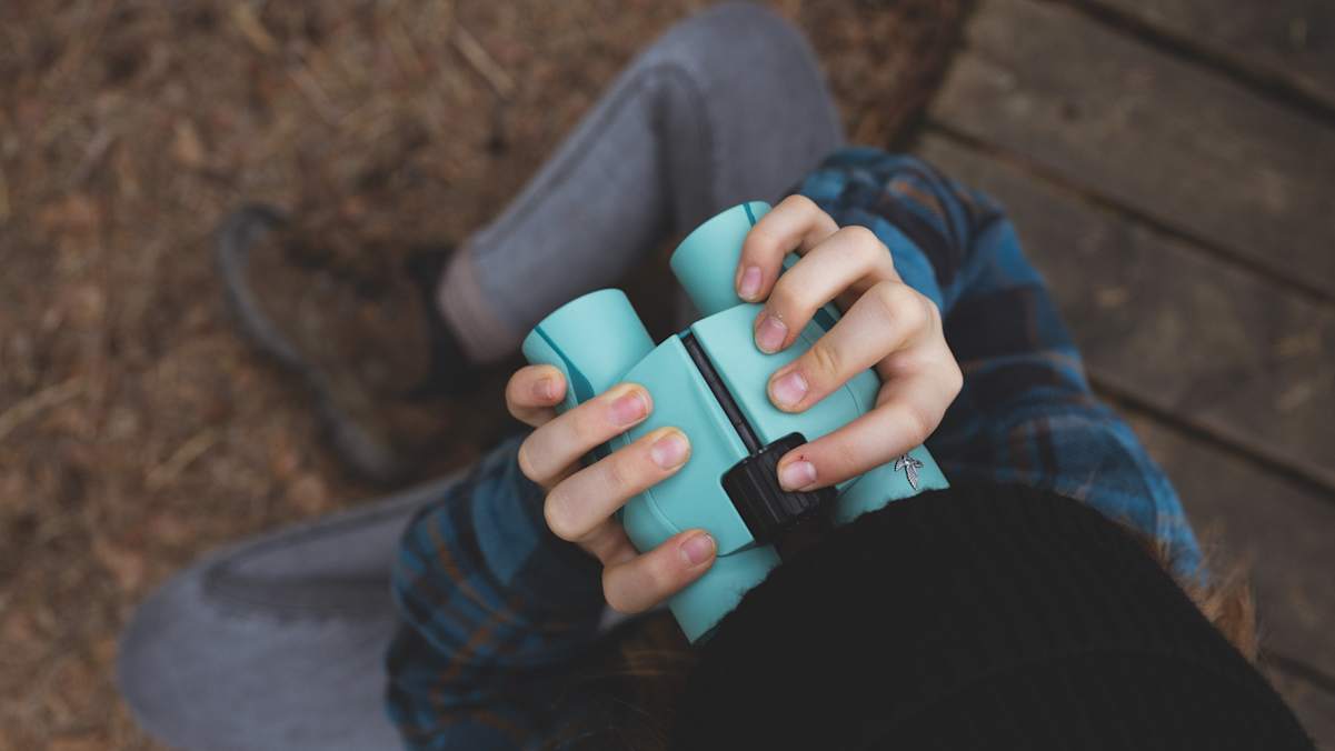 Kinder schärfen ihren Weitblick und entwickeln Liebe für die Details der Natur.