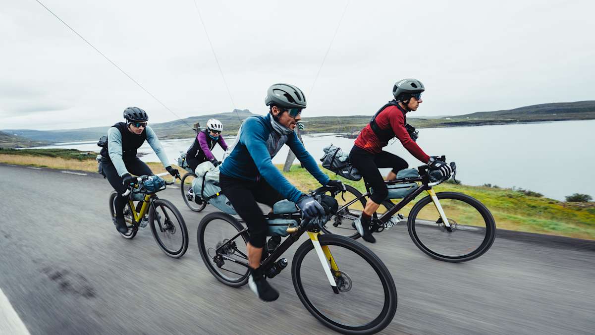 Gravelbiken in Island