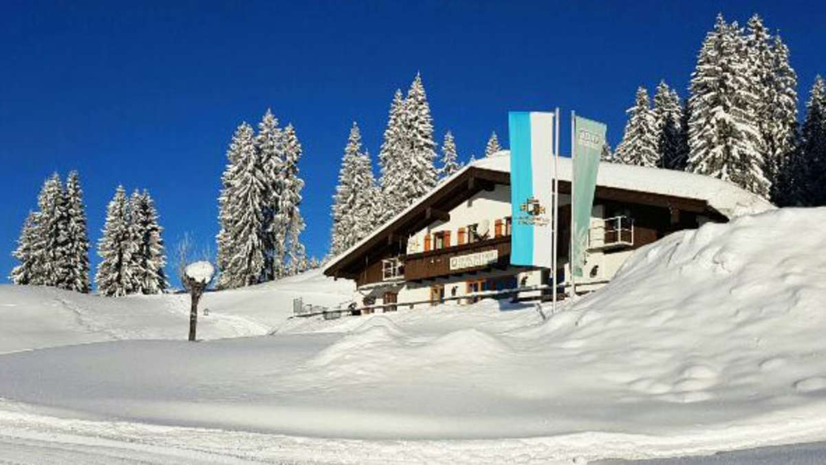 Traunsteiner Skihütte in Bayern