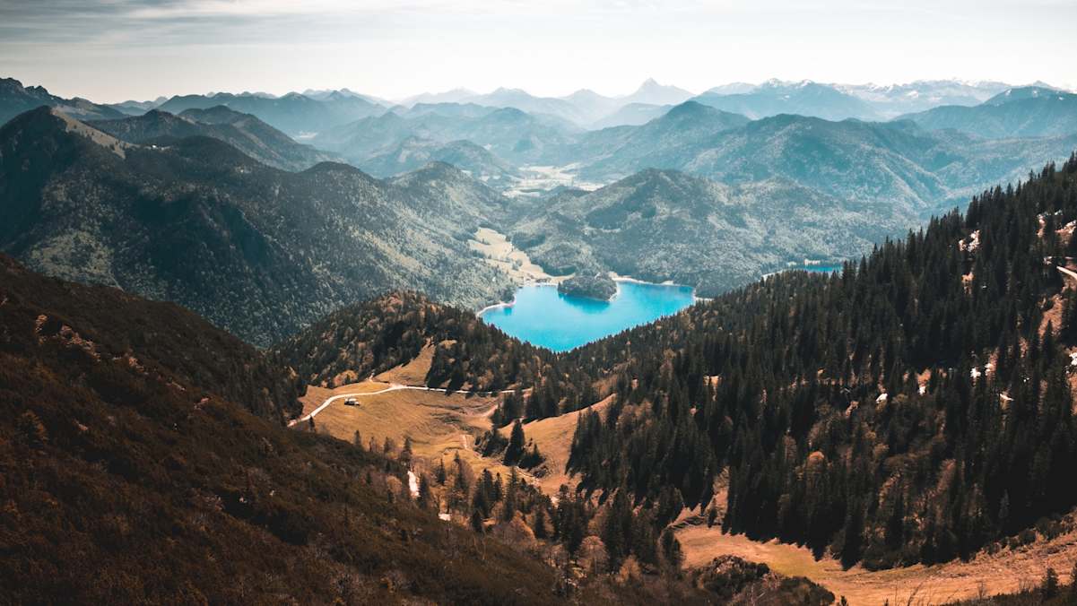 Der Walchensee in Bayern, immer einen Besuch wert