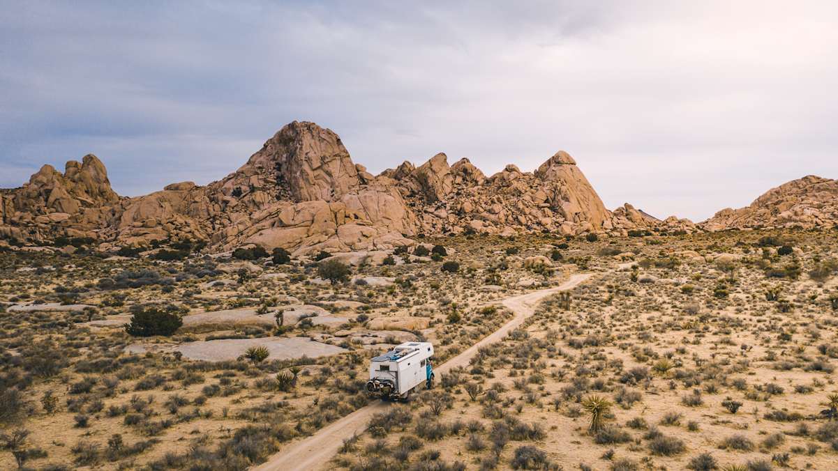 Unterwegs im Joshua-Tree-Nationalpark in Kalifornien