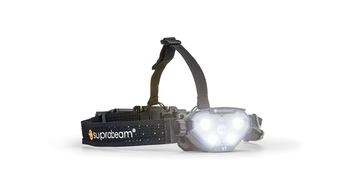 Die Suprabeam V7 ist der ideale Begleiter für Abenteuer in der Natur.