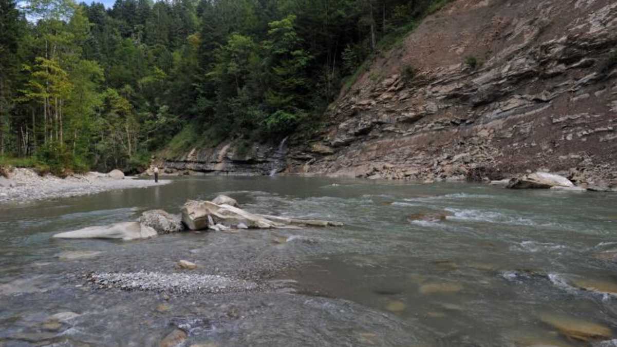 In der Schlucht der Bregenzer Ache