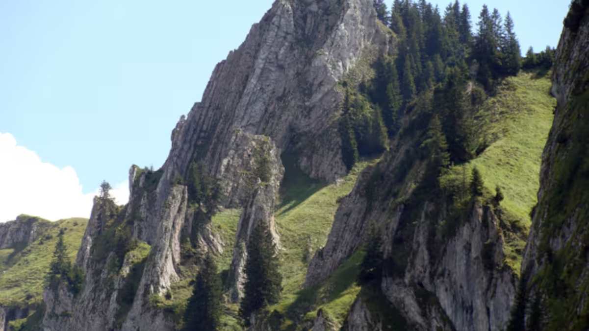 Die imposanten Felszacken am Besler