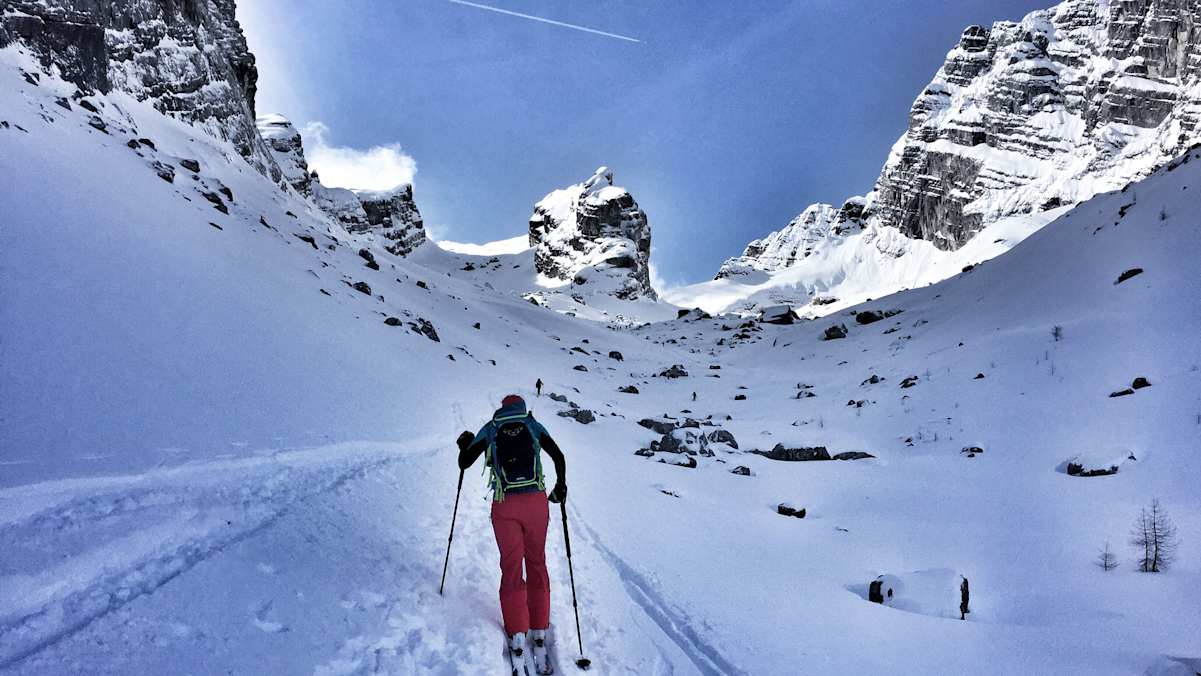 Watzmannkar: Skitour in den Berchtesgadener Alpen in Bayern