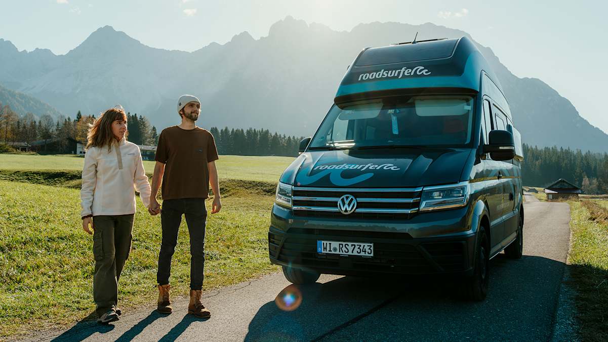 Mit dem roadsurfer spontan los, Natur