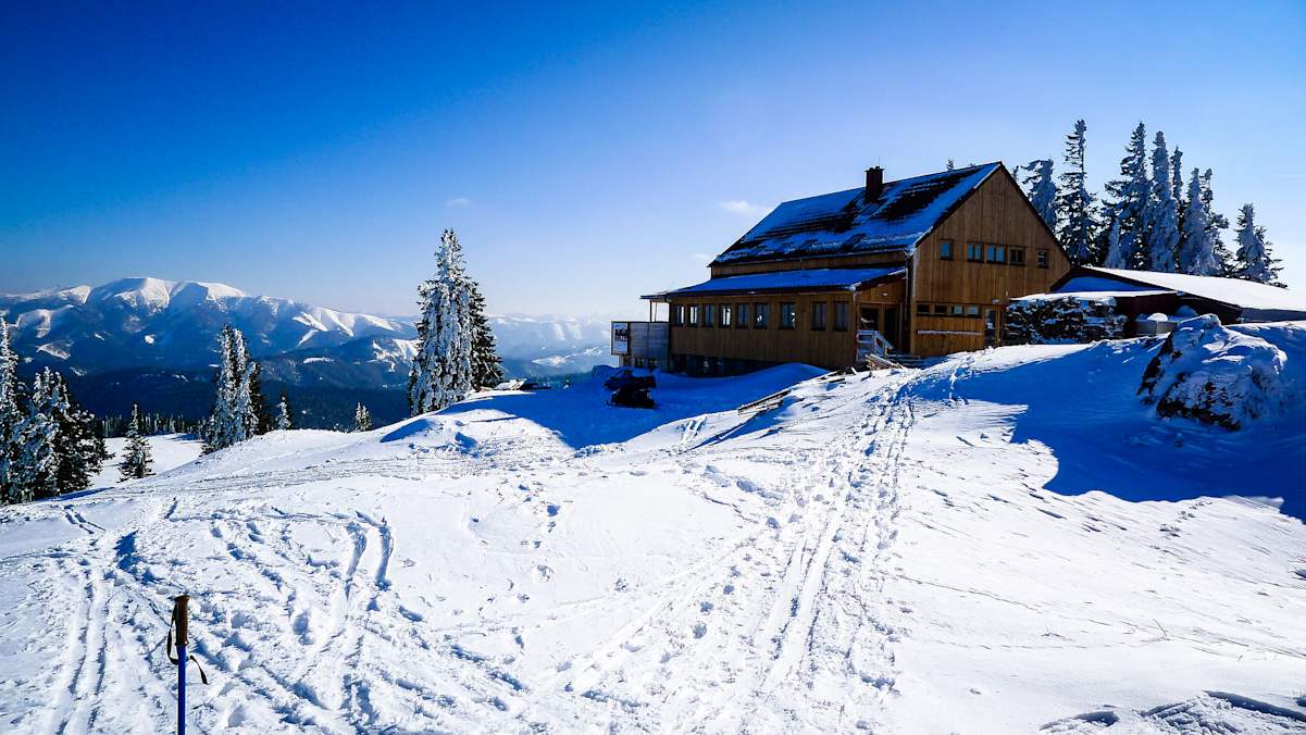 Annaberger Haus im Winter