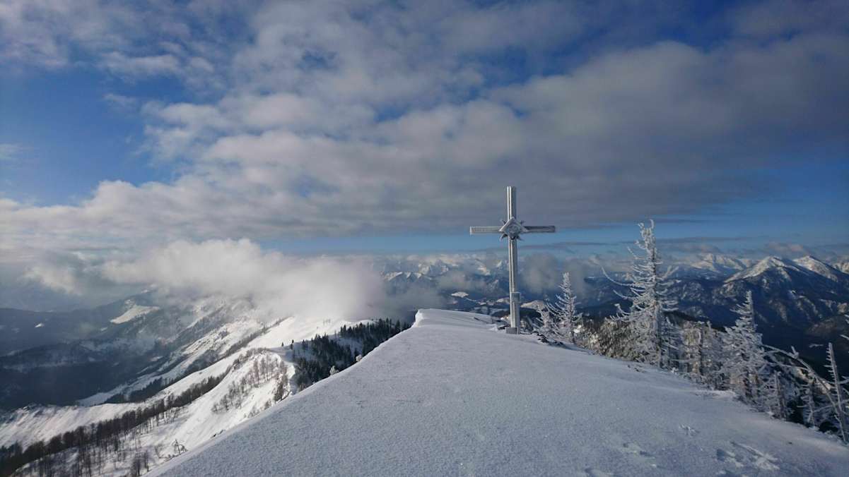 Ennser Hütte - Almkogel im Winter