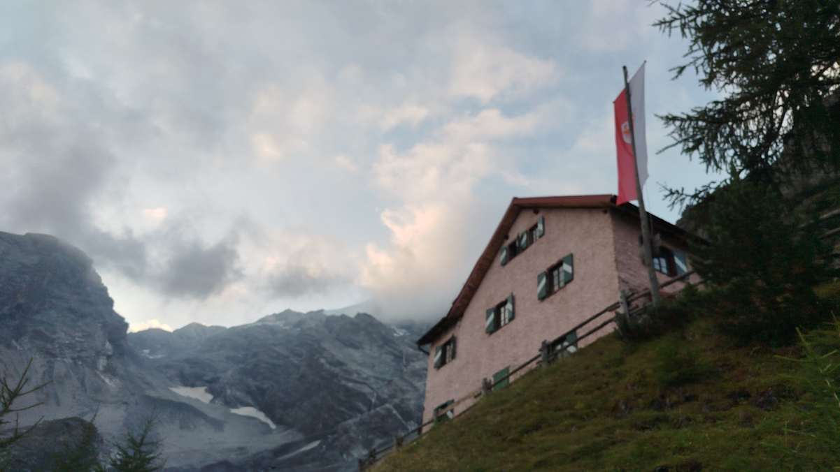 Aufstieg zur Berglühtte